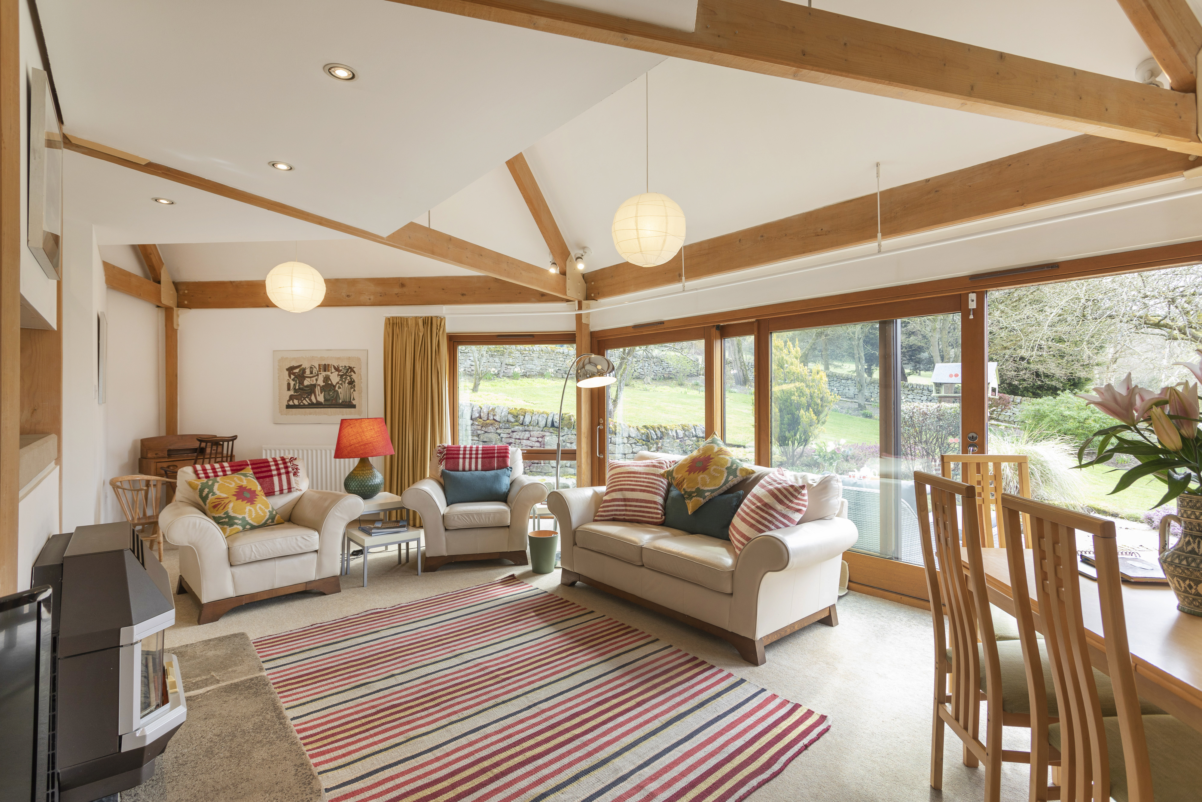 The sitting room at The Round House